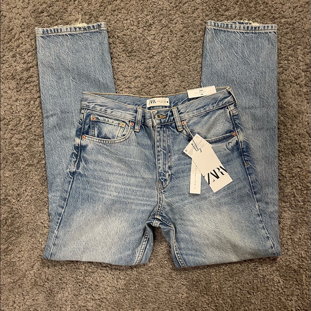 WOMENS SLIM FIT ZARA‎ JEANS